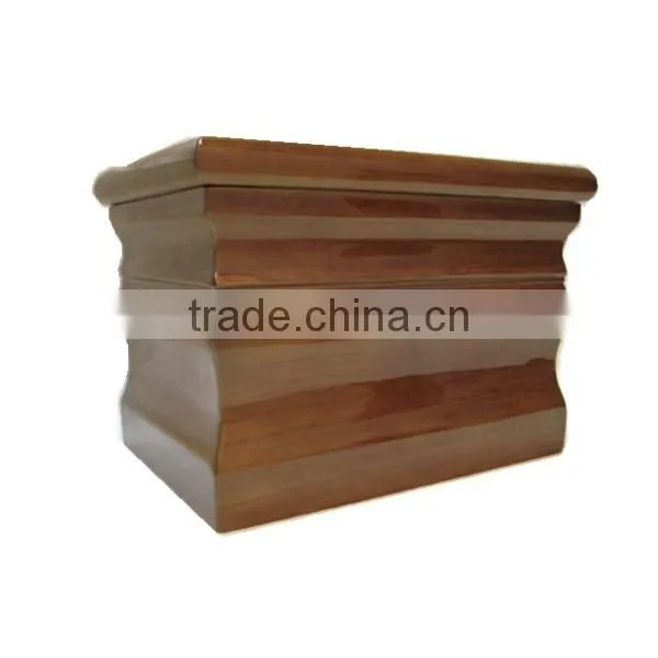 Chinese funeral supplier wooden funeral urns for ashes