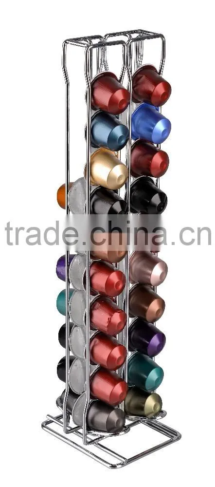 Kitchen for metal Nespresso coffee pod storage /coffee capsule holder/coffee mug holder