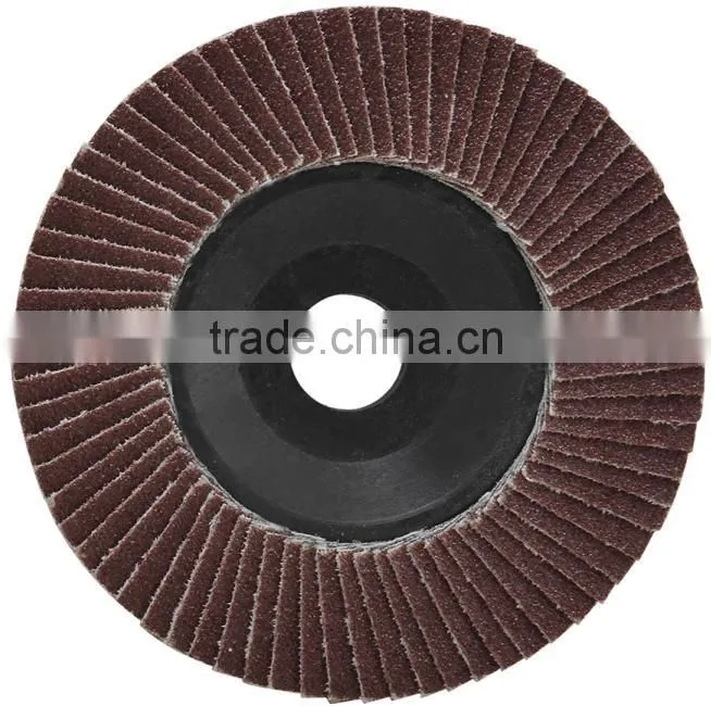 Aluminum Oxide with Plastic Cover Flap Disc