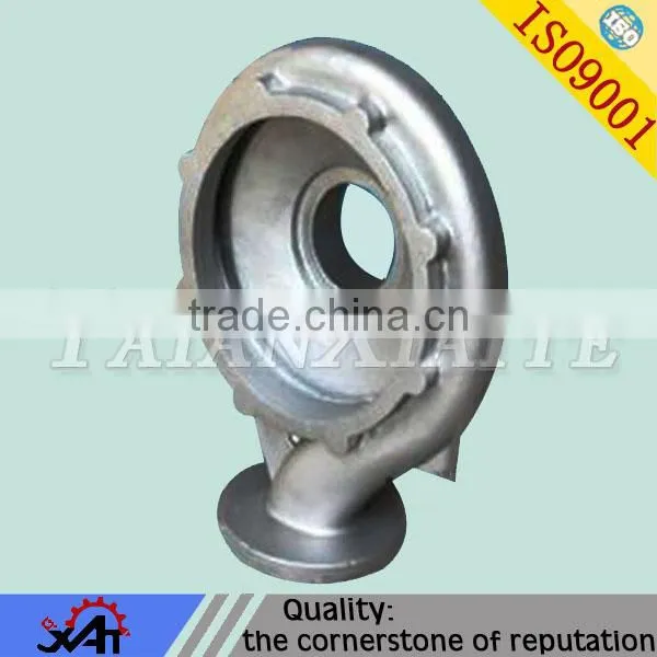 aluminum casting resin sand casting water pump body for auto engine
