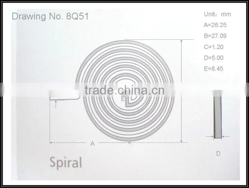 Bimetal Coil 2 Made in China
