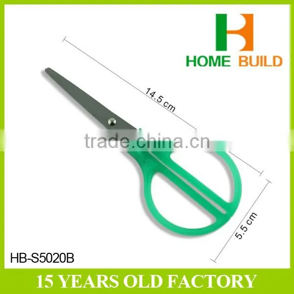 Factory price HB-S5020B 5 "students round transparent scissors