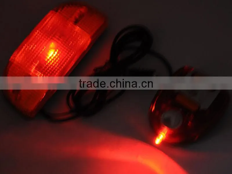JING YI JY-107 9 x LED Eight-Music steering lamp,Rear Light bicycle tail light