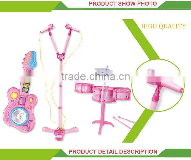 2016 best sale plastic battery operated kids toy microphone