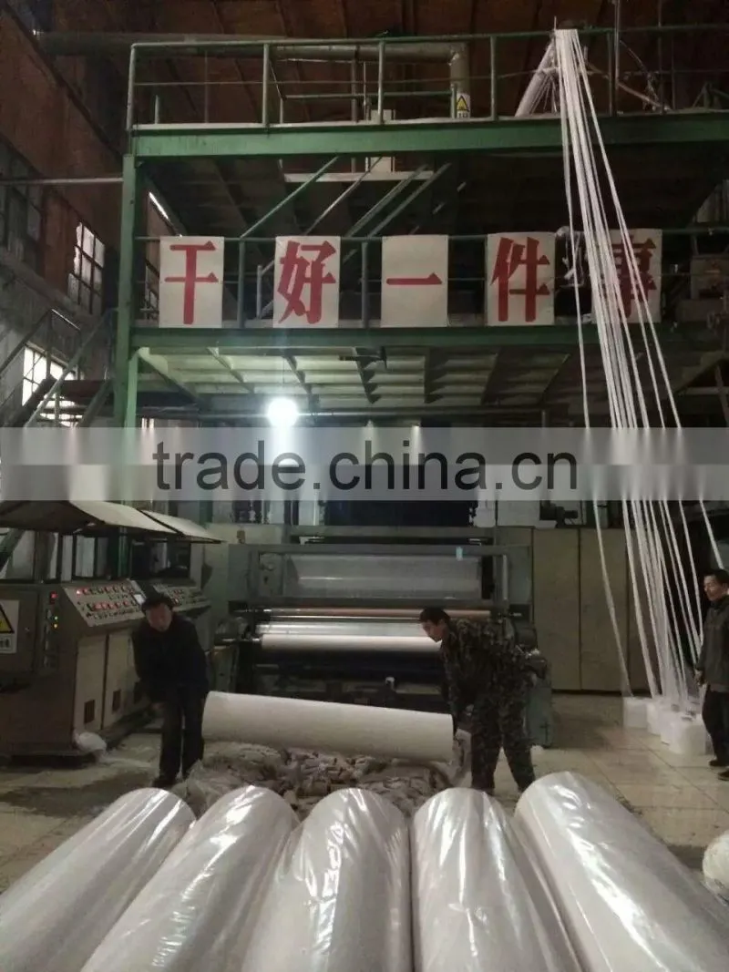 non woven fabric roll 100% PP spunlace+PE 2 in 1 woven fabric FBRNWF009