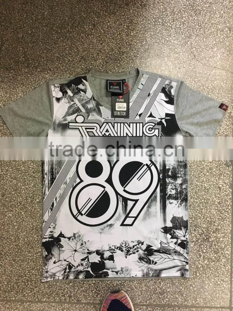 GZY summer wholesale cheap price new model men's t-shirt