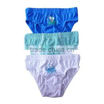 Hot sale 3pcs cotton Children's underwear briefs