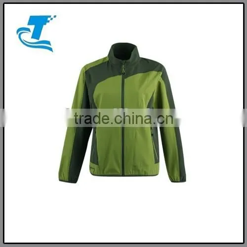 Latest women's spring runing sports softshell jacket