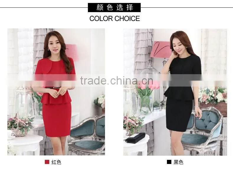 New season fashion clothing factory short sleeve fancy new model casual dress for ladies