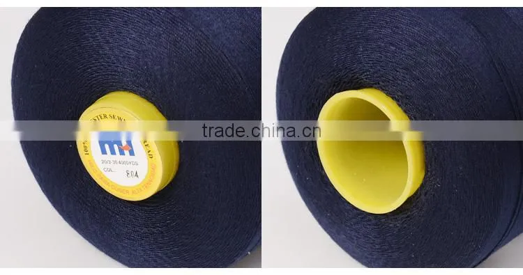 Wholesale of high quality poly-poly core spun sewing thread