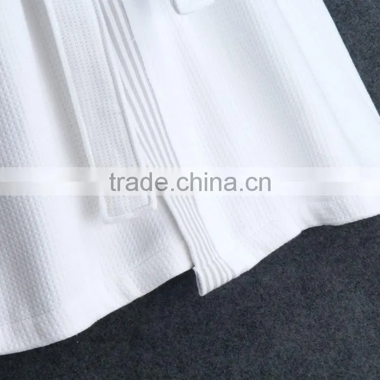 100% cotton waffle hotel spa bathrobe
