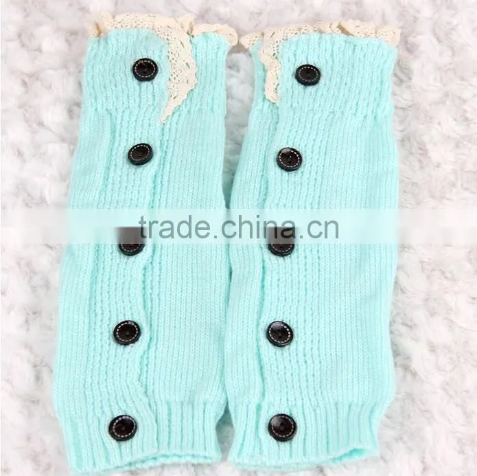High Quality Kids Acrylic Leg Warmer, Kids Knitted Boot Socks