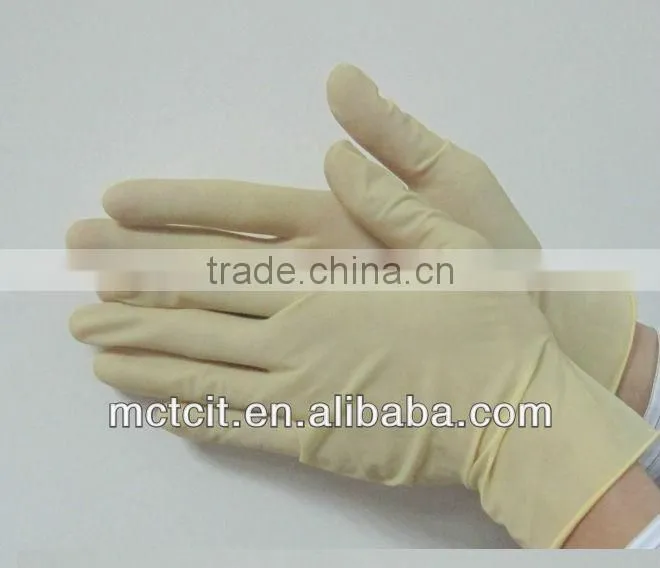 Good quality Malasyia medical latex examination gloves supply