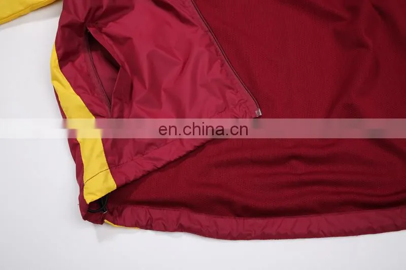 Custom fashion high quality reflective windbreak jacket for men