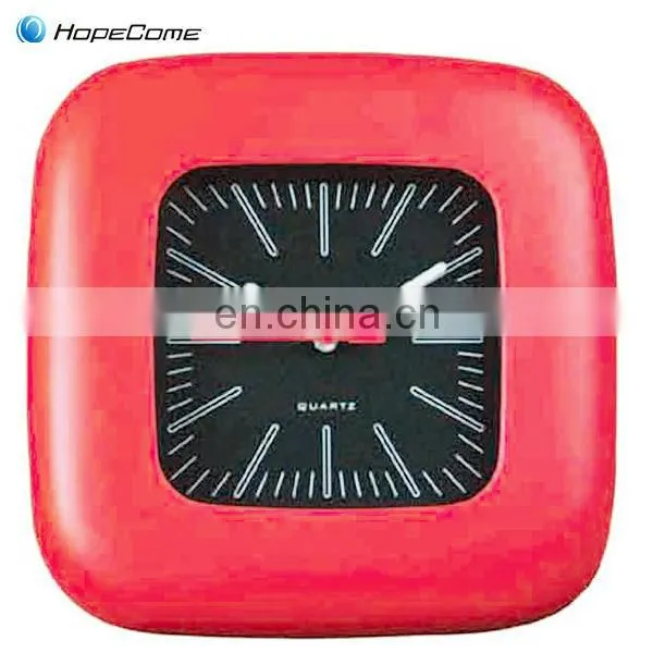 Plastic Frame And Glass Lens Material Custom Clock