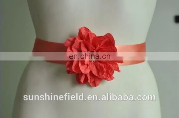 2016 New Fashionable Striped Flower Flower Sash Belt For Kids