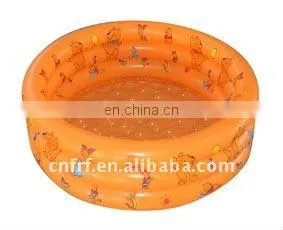 Inflatable Round Swimming Pool With Three Layers Tube