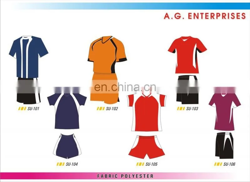 Soccer Jersey Custom Design Direct from manufacturer High quality Performance Fabric