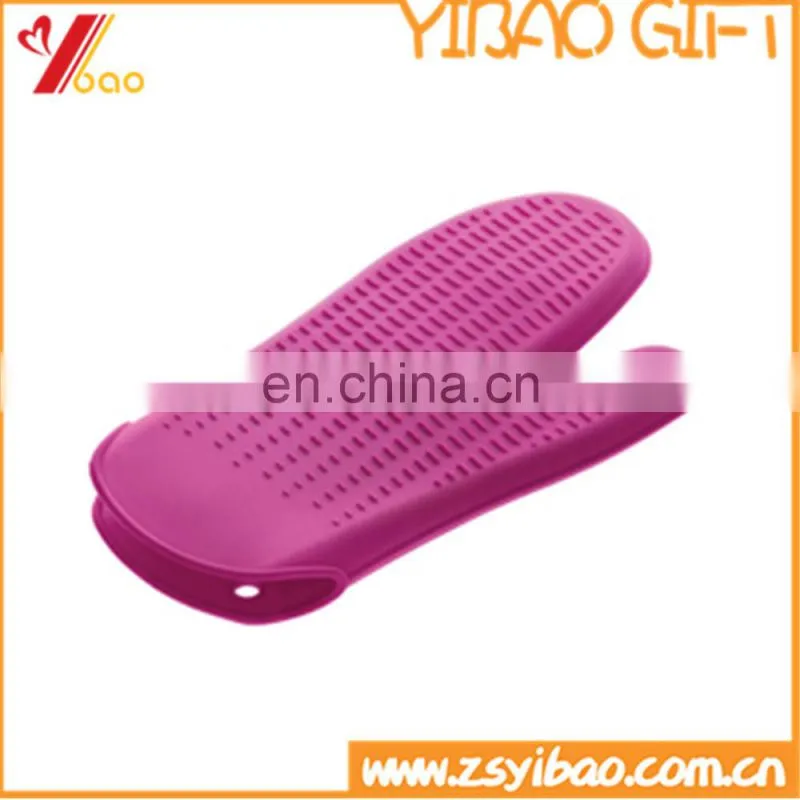 Customize food-grade BBQ heat resistant silicone baking gloves for cooking