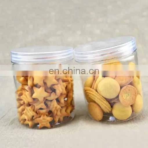 2015 clear round pvc/pp cookie box
