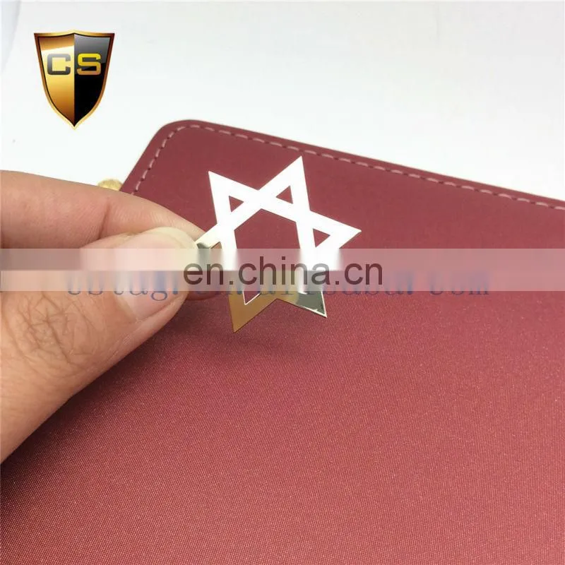 Customized Gilded Metal Wall Sticker Phone Sticker