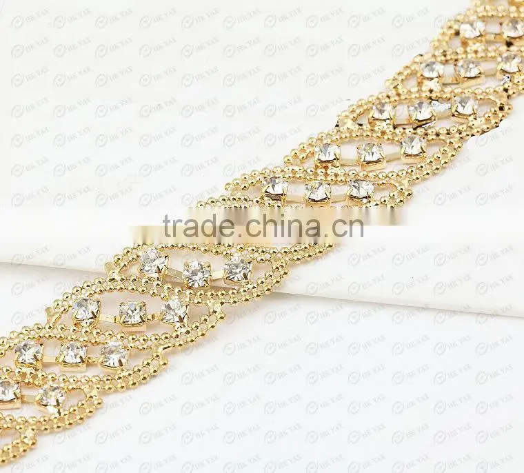 0516L crystal rhinestone bikini connector, rhinestone connector for bikini, rhinestone bikini connector