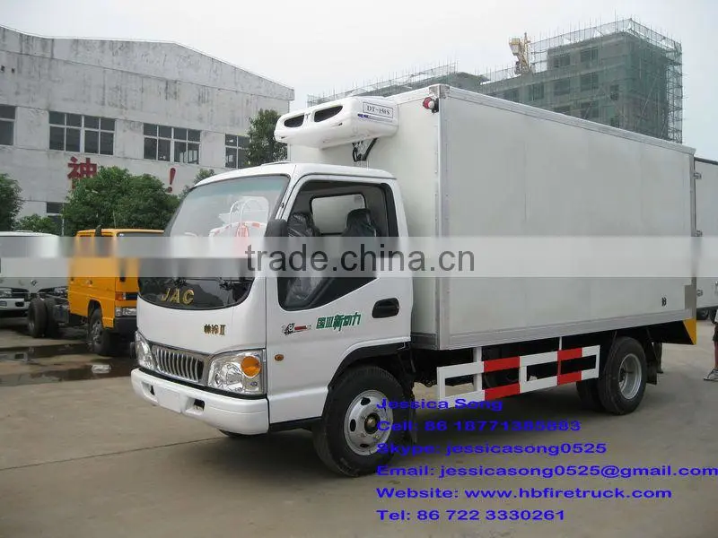 JAC 3ton refrigerator truck