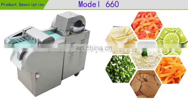 Automatic electric Stainless steel bell pepper potatoes vegetable crusher dicer cutter slicing machine