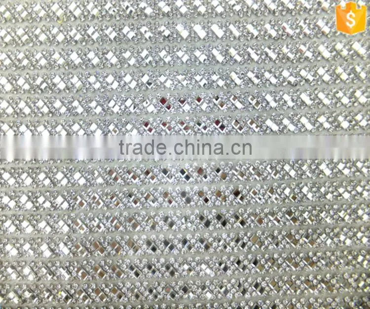 24*40 Decorative Silver Rhinestone Blanket Clothing Rhinestone Stickers