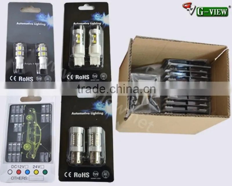T10 194 car led bulb with 1 year warrenty 13smd 5050 t10 bulb 194 led