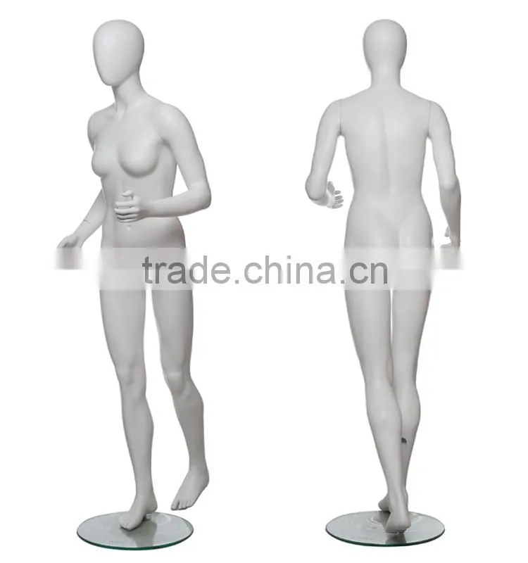 fiberglass female sport mannequin