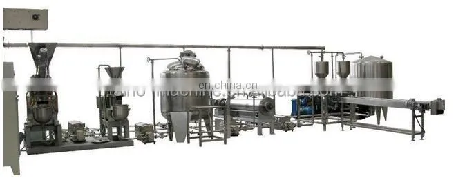 500kg per hour Industrial processing peanut butter making plant