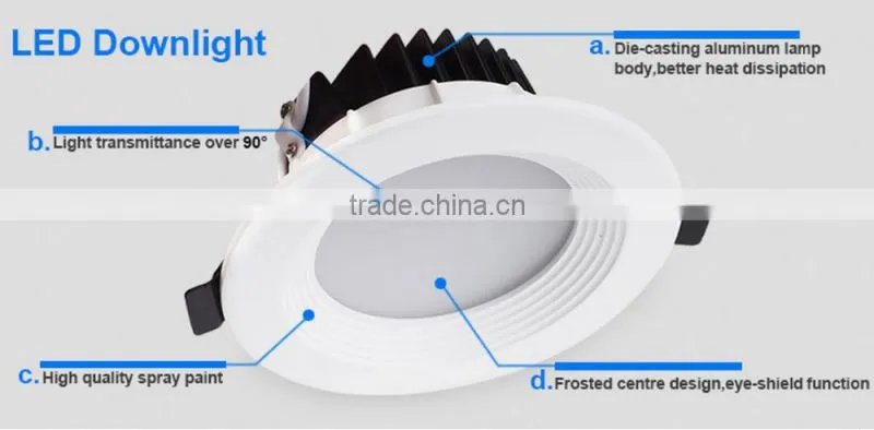 aluminium Rohs/FCC/ CE mark LED downlight/ceiling light 30W