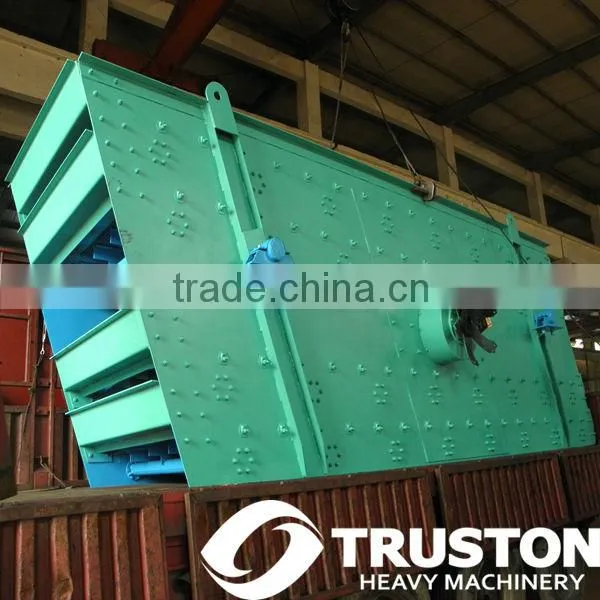High Screening Efficiency Linear Vibrating screen made in china by TRUSTON