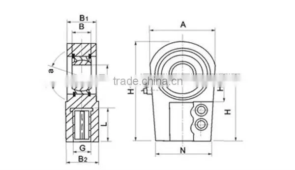 GK...SK Rod Ends for Hydraulic Components