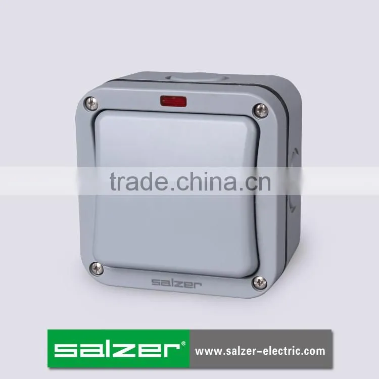 Salzer 1 gang 2 way weatherproof switches IP66