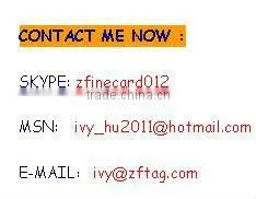 gold supplier rfid uhf wet inlay with H3 chip