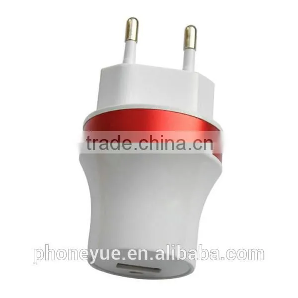 usa/eu/uk 5v1a single port usb wall charger for samsung note3/note4