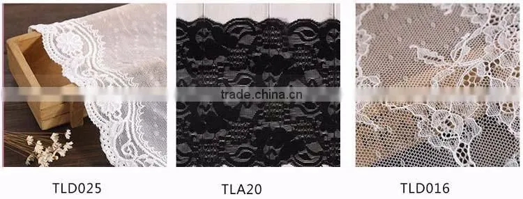 Welcome Customize Trim,New Design Creamy White DIY Fashion Chemical Water Soluble U Neck Lace Trim Applique for Garment