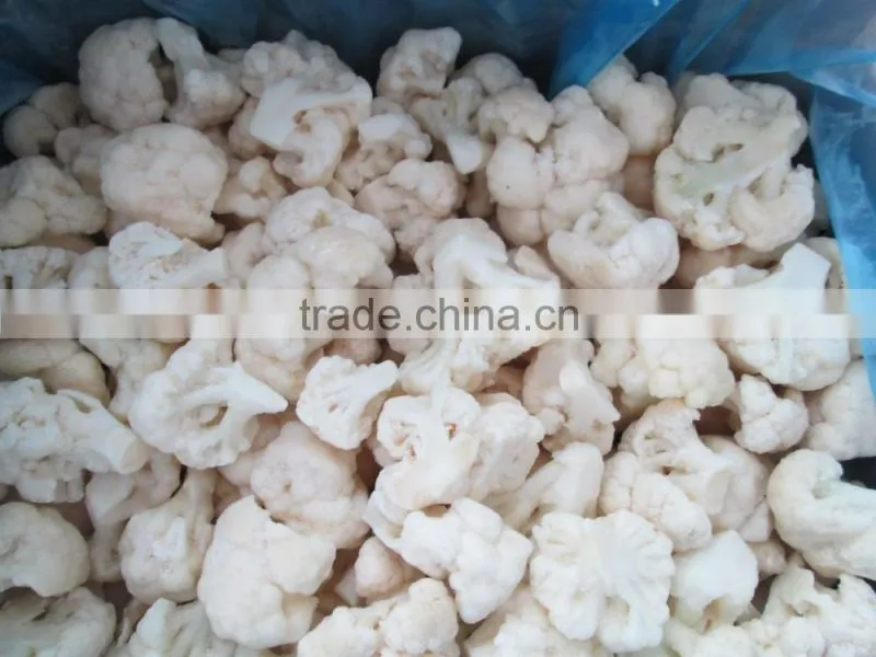 IQF frozen Cauliflower with good quality and hot price