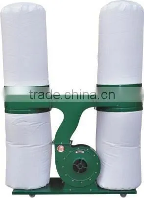 DC9030 Woodworking Double Bags Saw Dust Collector with 3kw motor power