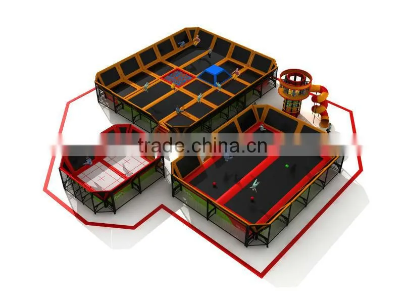 China Professional Supplier Be Customized Best Price Cheap Indoor Trampoline for Sale