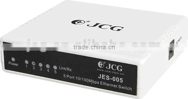 5-Port 10/100Mbps network switch box