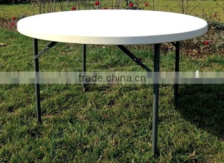 Outdoor Round Plastic Folding Table