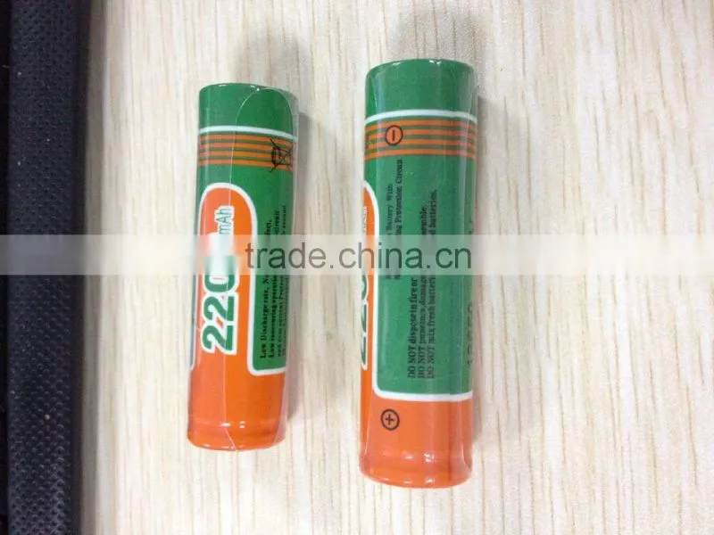 SupFire 2200mAh Capacity rechargerable li-ion 18650 battery