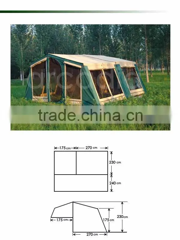best price large capacity camper trailer tent