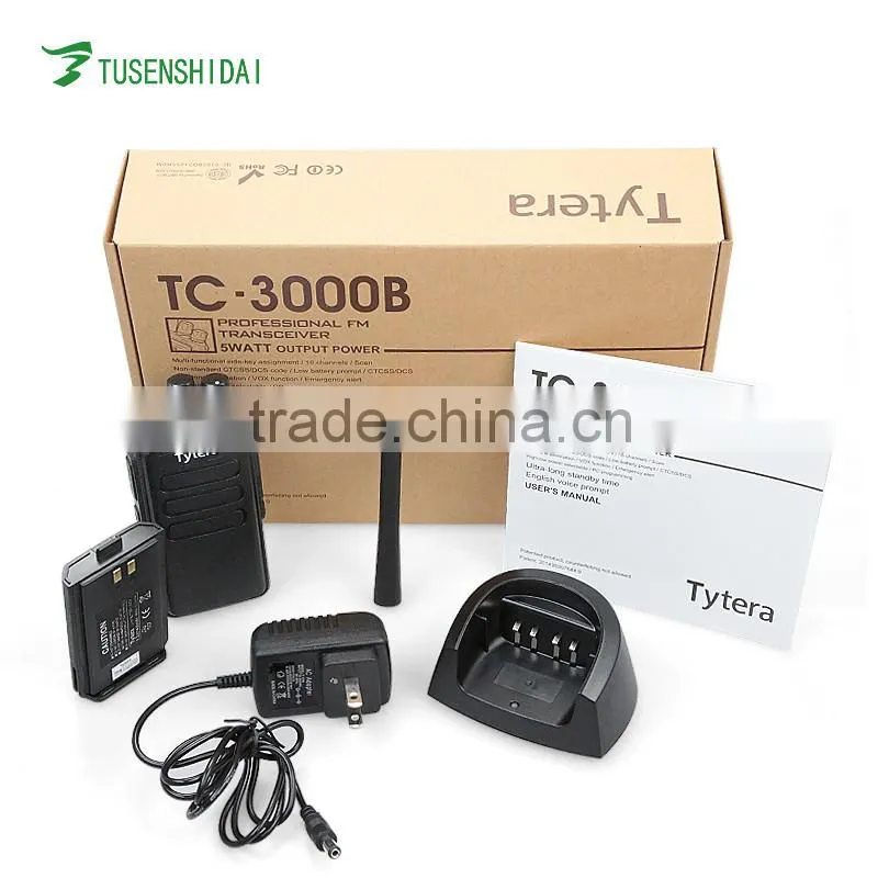 2016 selling Two Way Radio Single Band uhf 400-520MHz For TYT TC- 3000B 5W 2 way radio