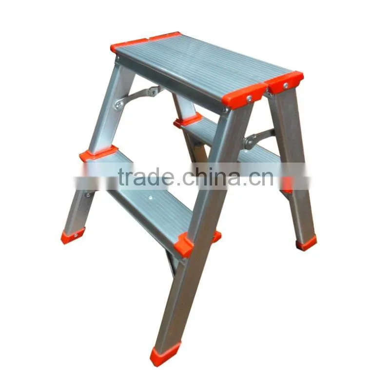 Aluminium step stool ladder with EN131