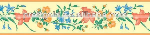 Arts and crafts wallpaper borders B1019-4