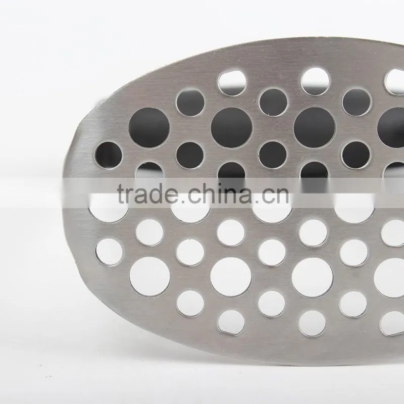 Heavy Duty Stainless Steel Potato Masher Smooth Potato Masher